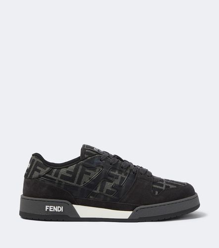 Sneakers Match FF Zucca con suede - Fendi - Modalova