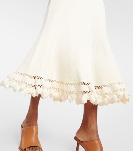 Abito Roses in cotone con volant - Ulla Johnson - Modalova