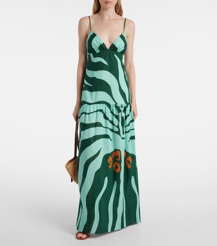 Zea Palm cotton poplin maxi dress - Johanna Ortiz - Modalova