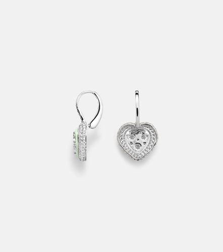 Pendientes de oro blanco de 18 ct con diamantes - Kamyen - Modalova