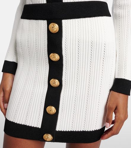 Balmain Minifalda acanalada - Balmain - Modalova