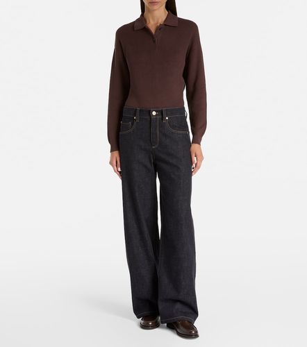 Mid-Rise Jeans mit weitem Bein - Brunello Cucinelli - Modalova