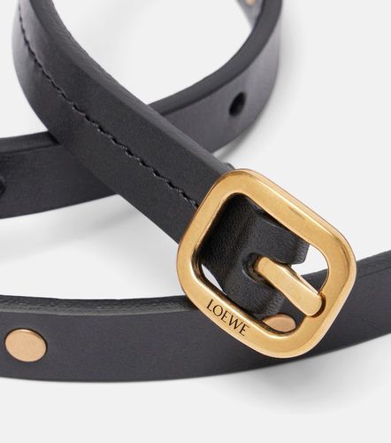 Loewe Cintura in pelle con borchie - Loewe - Modalova