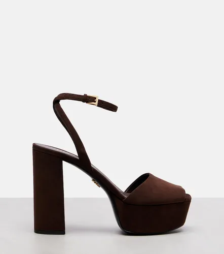 Sandalias con plataforma 115 de ante - Prada - Modalova