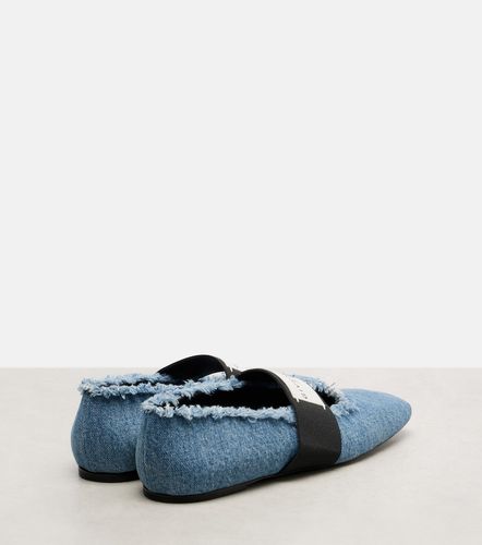 Bailarinas Sliced Square de denim - Givenchy - Modalova