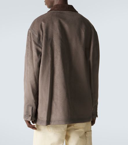 Loewe Jacke mit Veloursleder - Loewe - Modalova
