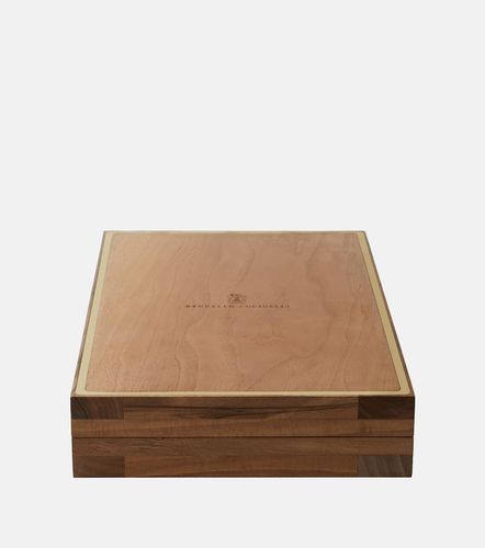 Juego de mesa Walnut - Brunello Cucinelli - Modalova