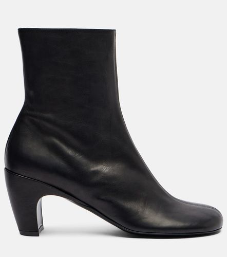 Leather ankle boots - Dries Van Noten - Modalova