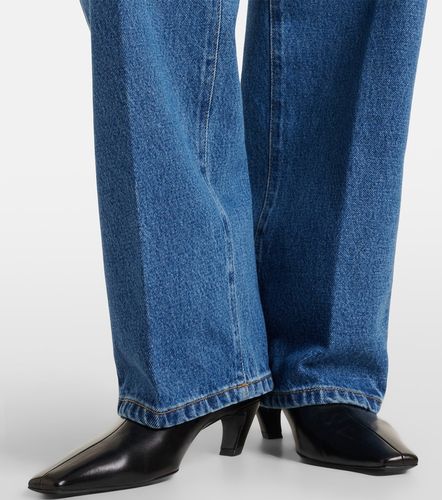 Jeans a gamba larga e vita alta - Victoria Beckham - Modalova