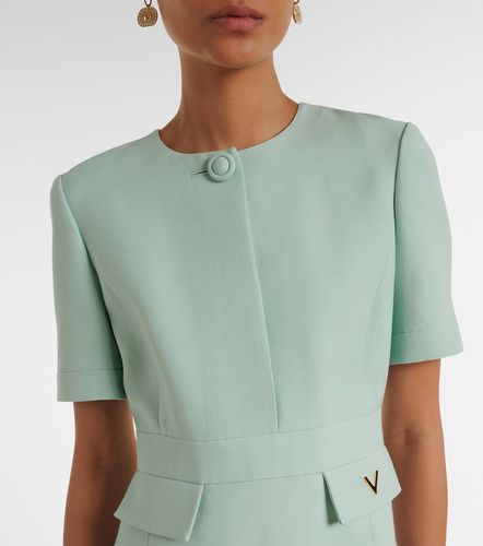 Midikleid VGold aus Crêpe Couture - Valentino Garavani - Modalova