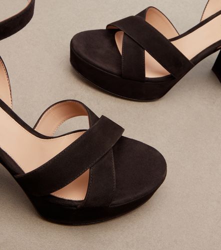 Sabrina suede platform sandals - Gianvito Rossi - Modalova
