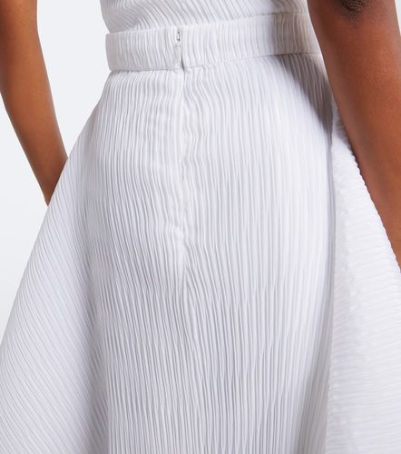 Pleated asymmetric midi skirt - JW Anderson - Modalova