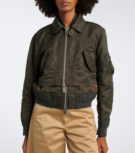 Giacca bomber in tessuto tecnico - Sacai - Modalova