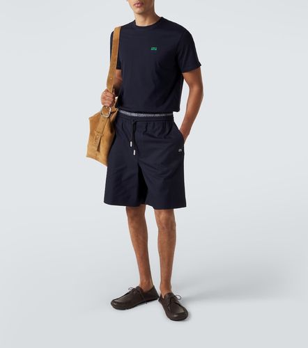 Loewe Camiseta de algodón con logo - Loewe - Modalova
