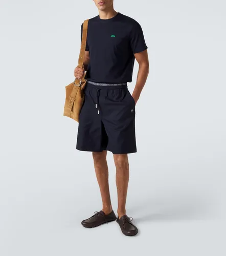 Logo embroidered cotton T-shirt - Loewe - Modalova