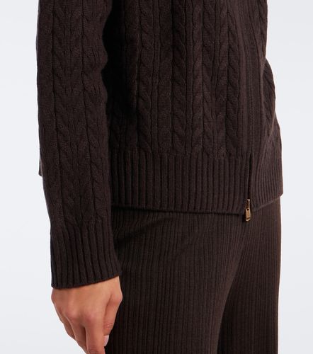 Sudadera con capucha trenzada de cachemir - Agnona - Modalova