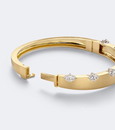 Me 18kt bangle with diamonds - Nikos Koulis - Modalova
