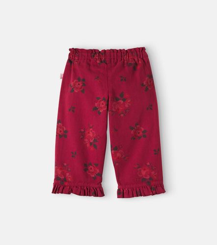 Bebé - Pantalones de sarga de algodón florales - Cozmo - Modalova
