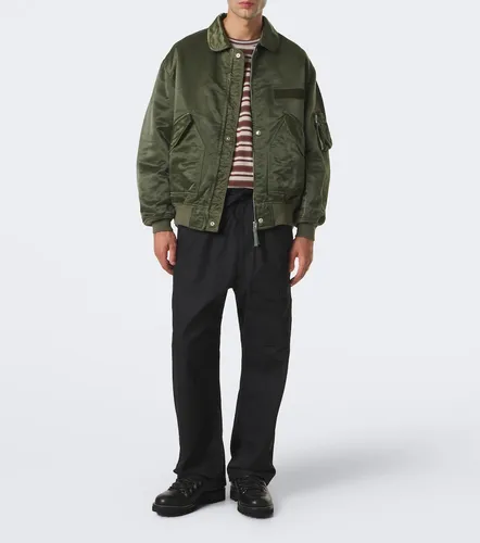 Cotton-blend twill bomber jacket - Comme des Garcons Homme - Modalova