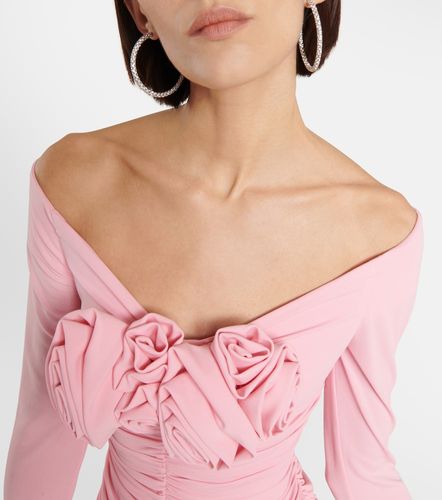 Miniabito in jersey con rouches - Magda Butrym - Modalova