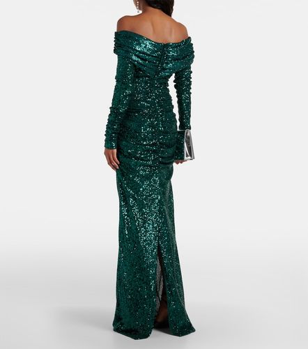 Off-shoulder sequined gown - Dolce&Gabbana - Modalova