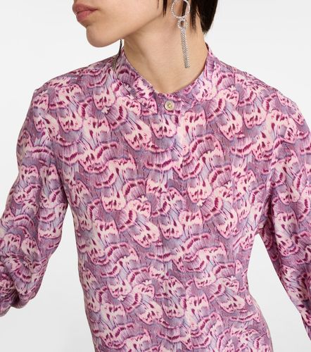 Ilda printed silk-blend blouse - Isabel Marant - Modalova