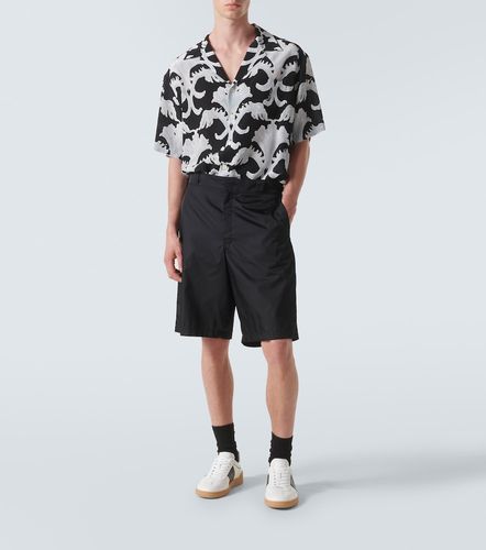 Camicia bowling in seta con stampa - Valentino - Modalova