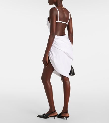 La Robe Saudade draped minidress - Jacquemus - Modalova