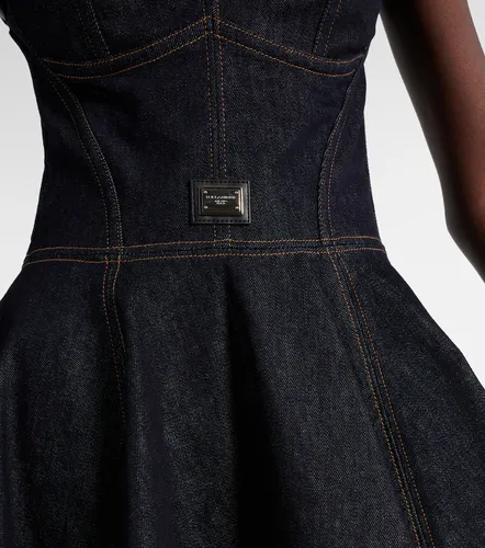 Dolce&Gabbana Denim bustier dress - Dolce&Gabbana - Modalova