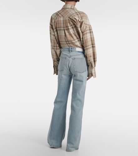 Jeans flared The Riding Jean de tiro alto - Re/Done - Modalova