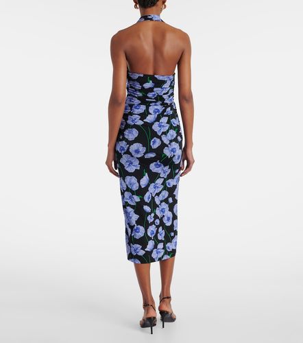 Abito midi con stampa floreale - Carolina Herrera - Modalova