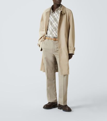 Sobrecamisa de algodón con Check - Burberry - Modalova