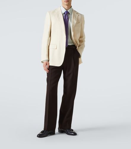 Camicia in popeline di cotone a righe - Charvet - Modalova