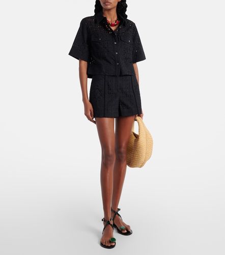 Camicia Spruce in cotone con ricamo - Veronica Beard - Modalova