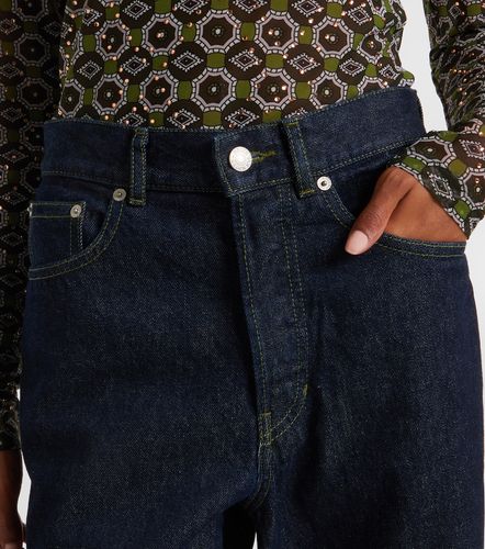 Jeans a gamba larga a vita alta - Dries Van Noten - Modalova