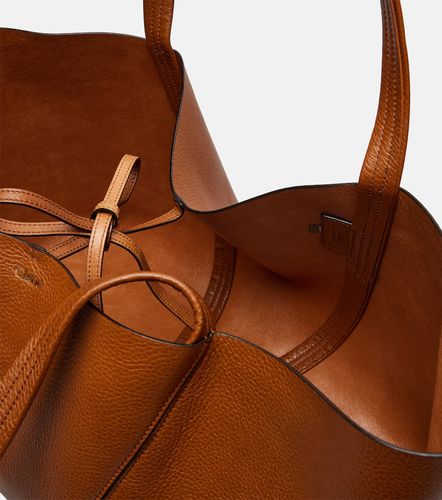 Spin East-West leather tote bag - Chloe - Modalova