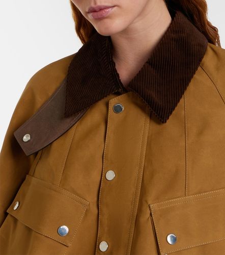 Giacca cropped in cotone - JW Anderson - Modalova