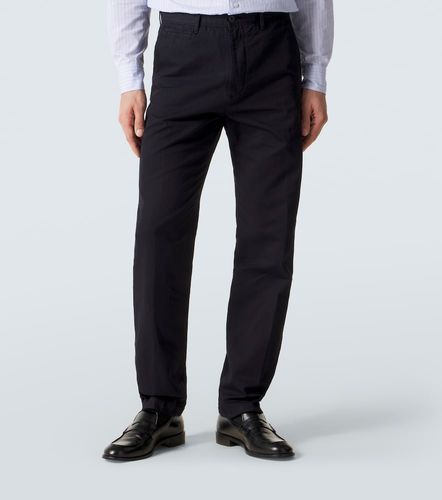 Pantaloni slim in cotone e lino - Slowear - Modalova