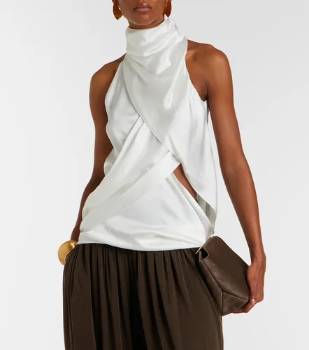 Balmain Top aus Seide - Balmain - Modalova