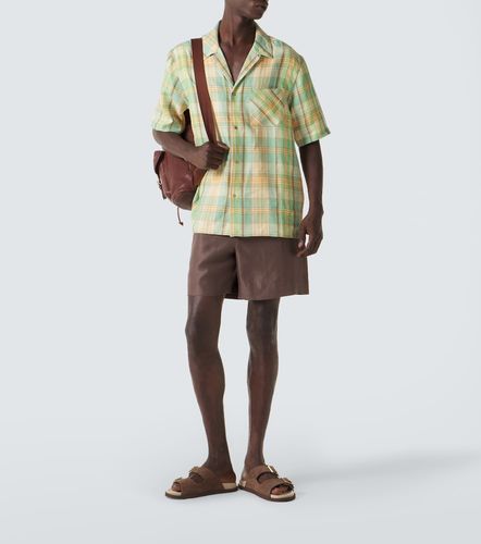 Linen shorts with sunstone - God's True Cashmere - Modalova