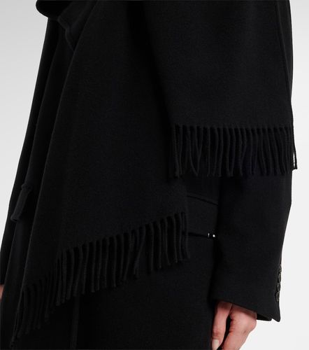 Cappotto in lana e cashmere con sciarpa - The Attico - Modalova