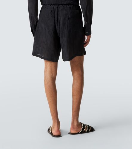 Shorts Julian in lino e cotone - Umit Benan - Modalova