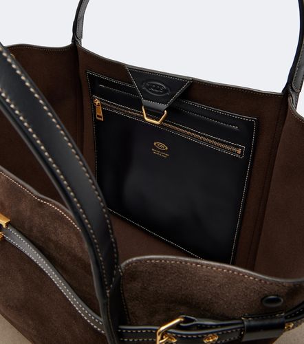 Bolso T Timeless Medium de ante - Tod's - Modalova