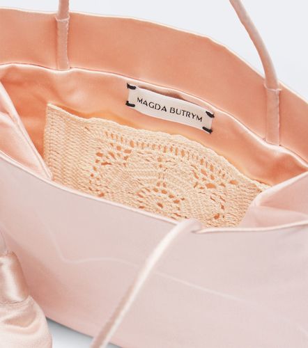 Julia Small satin top-handle bag - Magda Butrym - Modalova