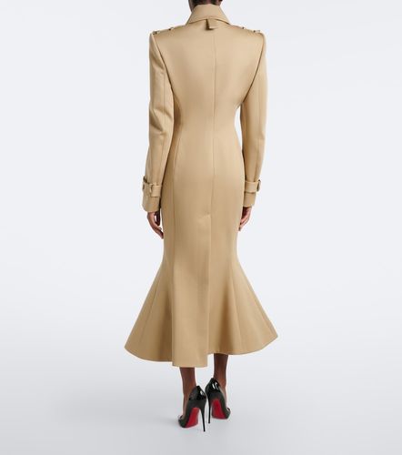 Trench Peplum in misto cotone - Mugler - Modalova