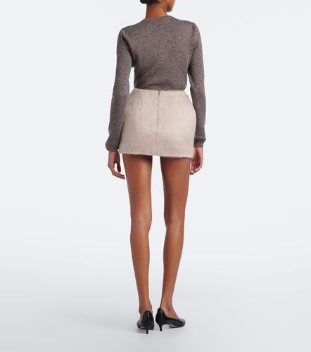 Minigonna in misto mohair e lana - Magda Butrym - Modalova