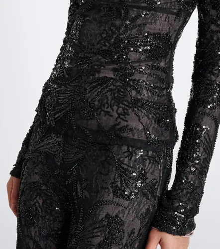 Catroux sequined top - The New Arrivals Ilkyaz Ozel - Modalova