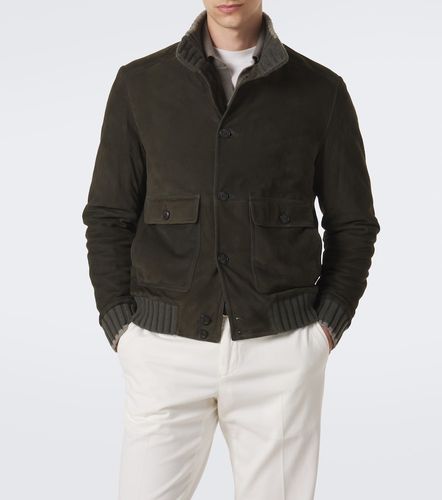 Fedeli Giacca in suede con cashmere - Fedeli - Modalova