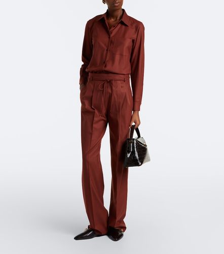 Gerade Hose aus einem Kaschmirgemisch - Max Mara - Modalova