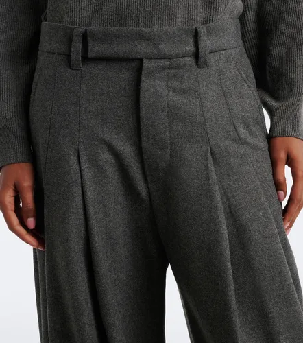 Weite Hose aus Wolle und Kaschmir - Brunello Cucinelli - Modalova